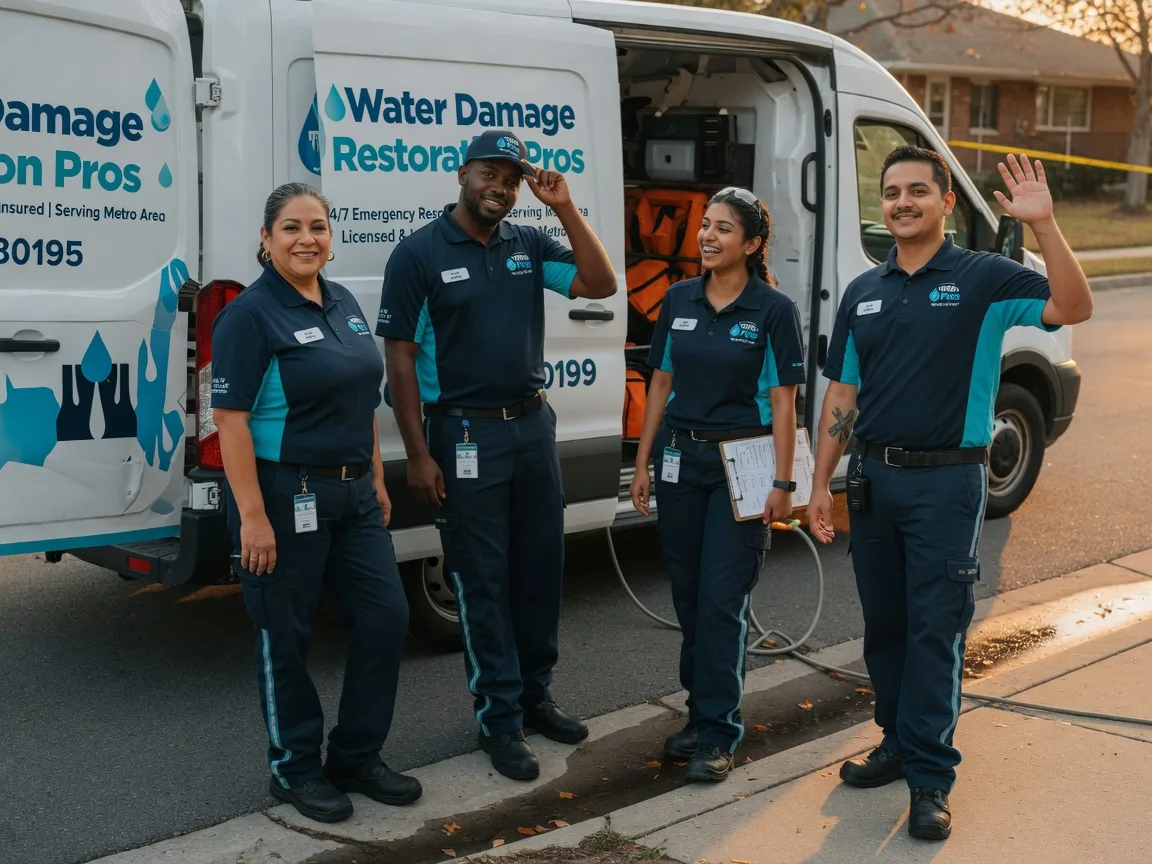 Water Damage Restoration company in Minden, TX